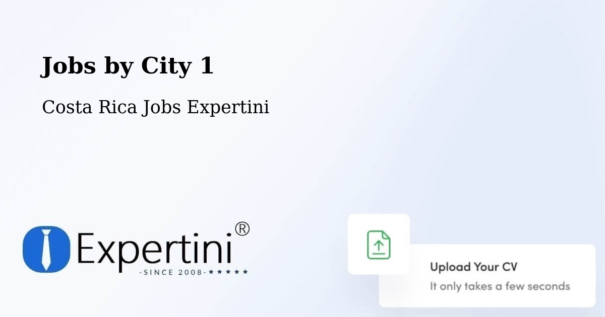 City Jobs in Costa Rica - Expertini