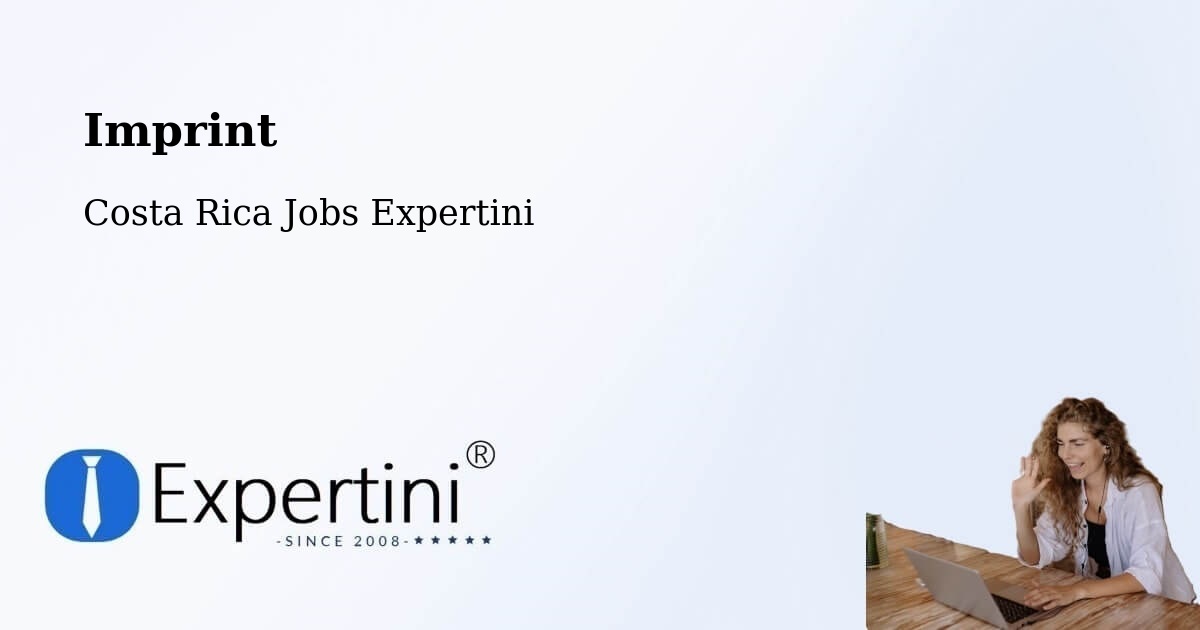 Imprint – Sarapiquí - Costa Rica Jobs Expertini
